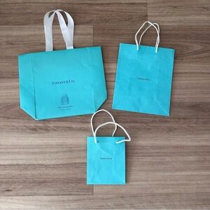 3 Tiffany Original Paper Bags